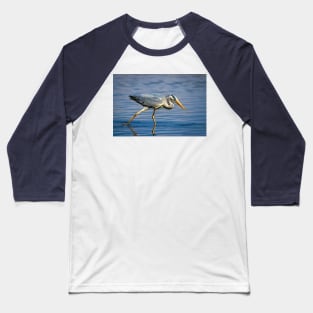 Grey Heron having a snack Baseball T-Shirt